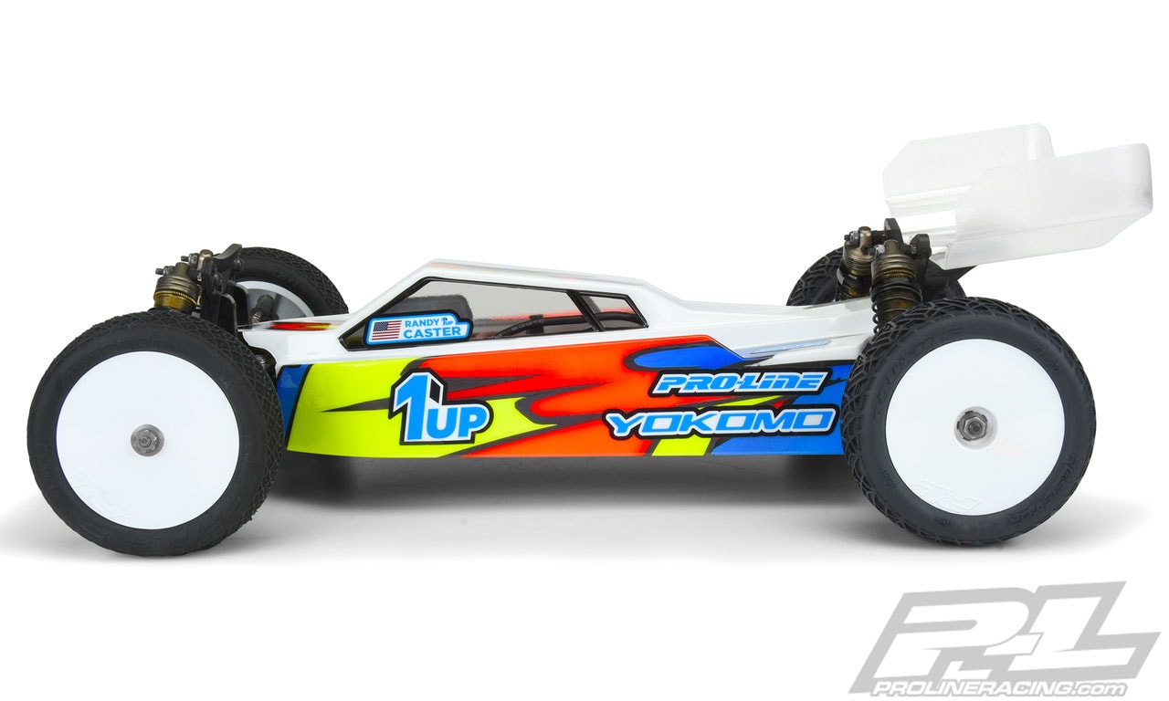 Pro-Line Axis Light Weight Clear Body for the Yokomo YZ-4 - Side