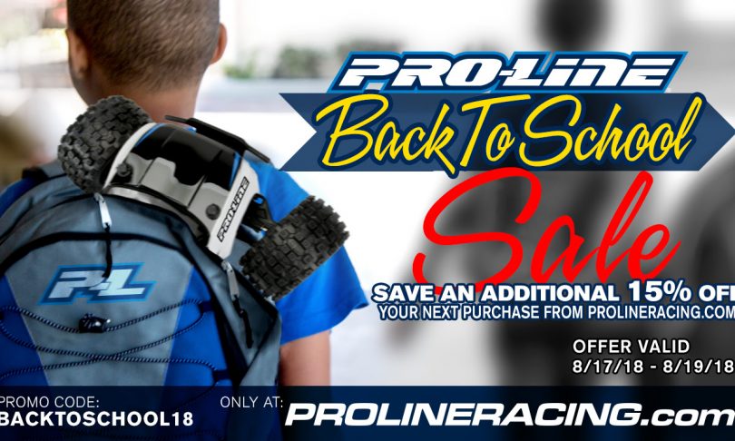 Ring in the School Year with Pro-Line’s Back to School Sale