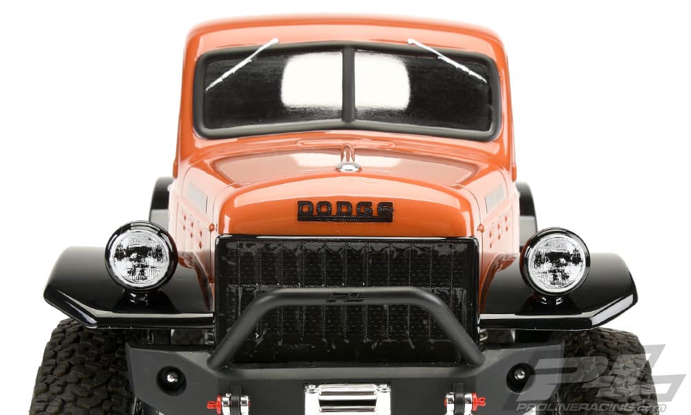 Pro-Line Dodge Power Wagon Scale RC Body - Front