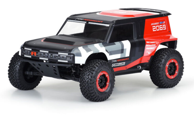 Pro-Line 1/10-scale Ford Bronco R Clear Short Course Body
