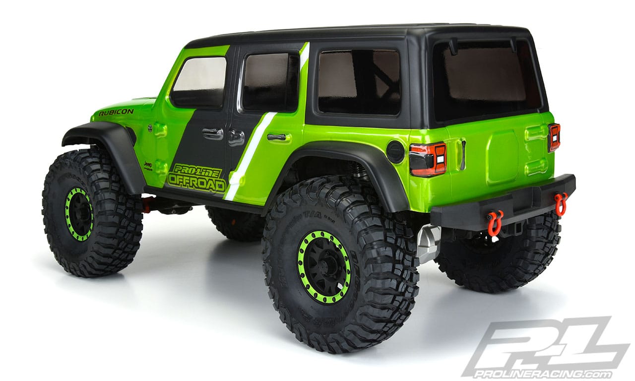 Pro-Line Jeep Wrangler JL Unlimited Rubicon Body - Rear