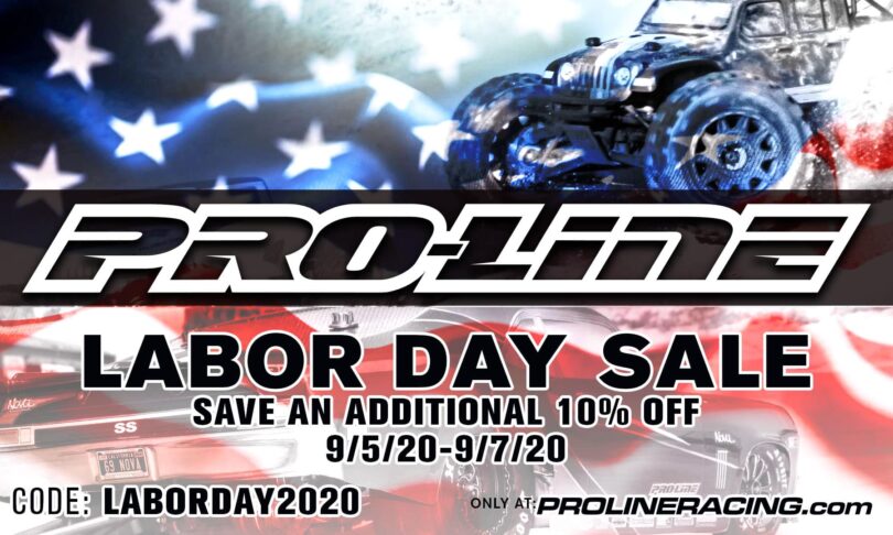 Enjoy 10%-off Labor Day Savings from Pro-Line