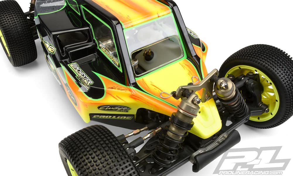 Pro-Line Pre-cut Elite Body for the Losi 5ive-B RC Buggy - Cooling Vents