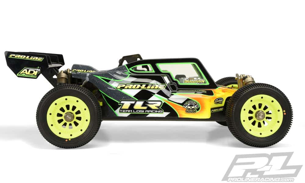 Pro-Line Pre-cut Elite Body for the Losi 5ive-B RC Buggy - Side