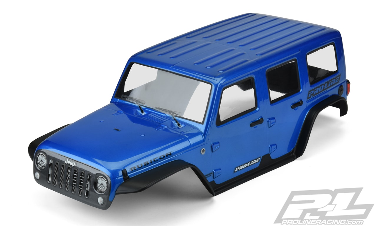 Pro-Line Pre-cut, Pre-painted Jeep Wrangler Body for the Traxxas TRX-4 | RC  Newb