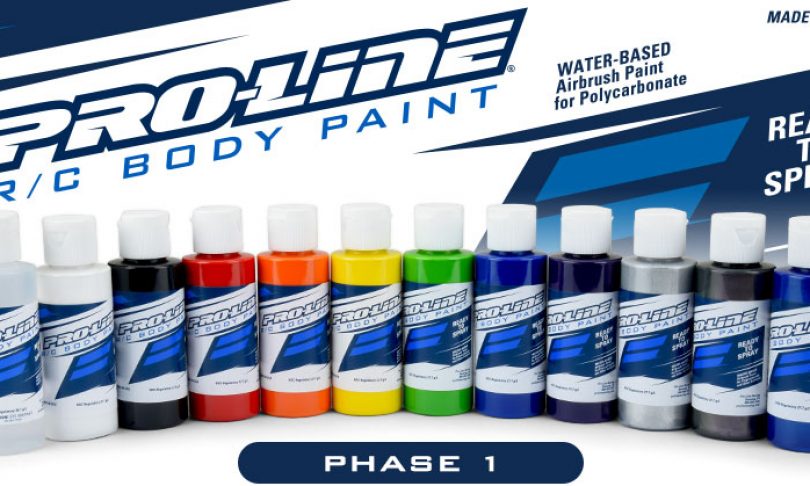 Pro-Line Launches Their Own Set of R/C Body Paints
