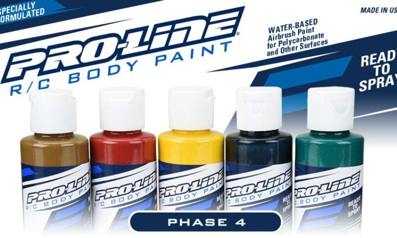 More Colors, More Creativity: Pro-Line’s “Phase 4” R/C Body Paints
