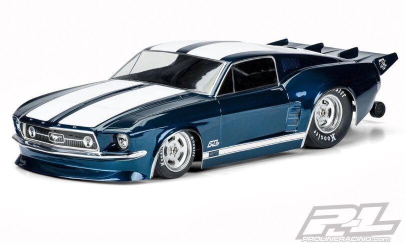 One Wild Pony: Pro-Line Racing’s 1967 Ford Mustang Clear R/C Dragster Body