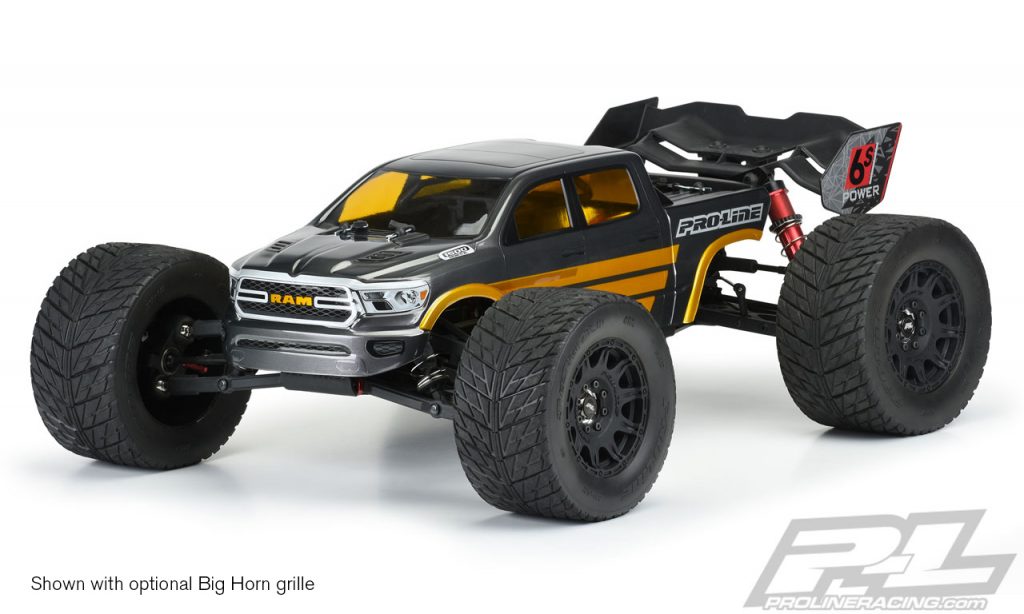 Pro-Line 2020 Ram Rebel 1500 Pre-cut Bodies for the Traxxas E-Revo 2.0 ...