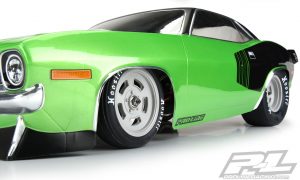 Ruote Pro-Line Slot Mag Drag Spec Posteriori Grigio Pietra – Per Auto Da Corsa Trascinamento, Esagonali 12mm
