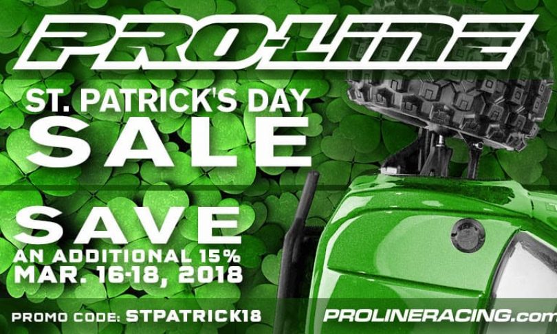 Save Some Green During Pro-Line’s St. Patrick’s Day Sale