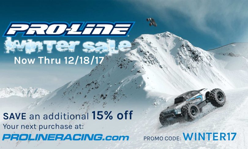 Save an Additional 15% During Pro-Line’s Winter Sale
