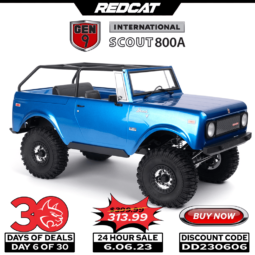 Redcat’s “30 Days of Deals” Day Six: Gen9 Scout 800A (Blue)