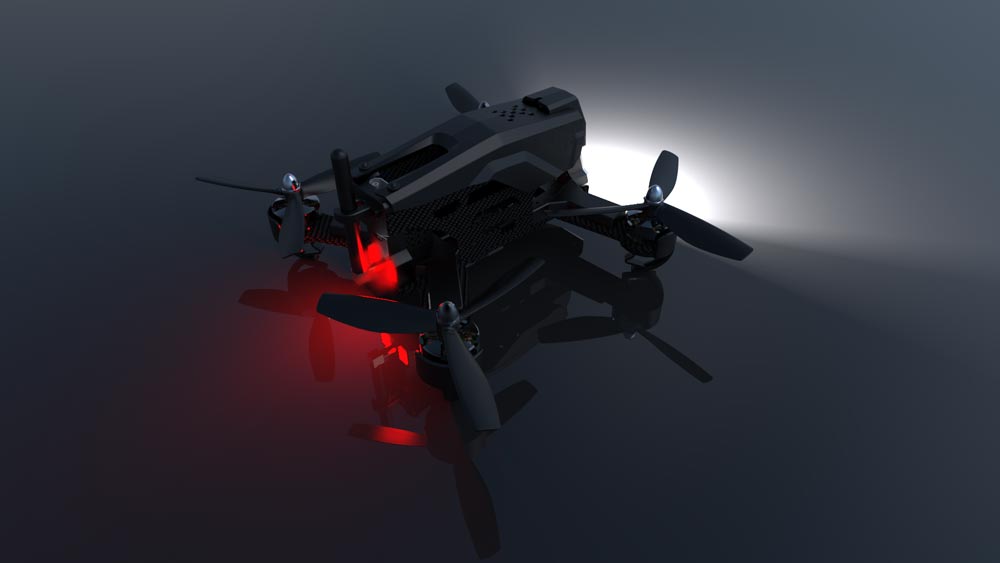 redcat carbon 210 race drone