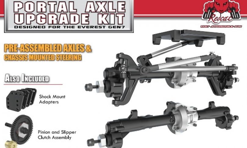 Redcat Racing 70627 Front Drive Shaft (2pcs) - Replacement Part For Everest Gen 7 RC Crawler