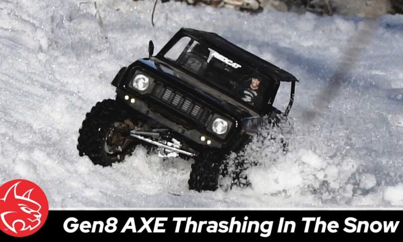 Blasting Through the Snow in an Open-Top GEN8 AXE [Video]