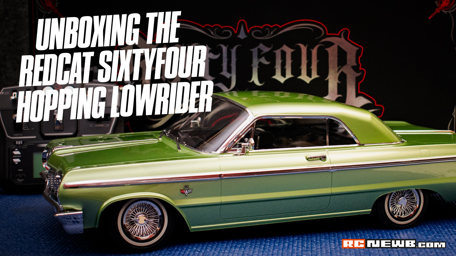 Unboxing the Redcat SixtyFour Hopping Lowrider [Video]
