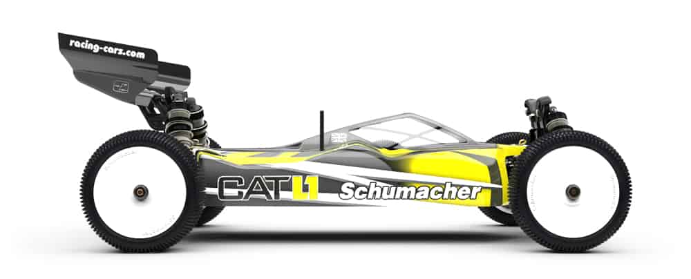 Schumacher CAT L1 4WD RC Buggy - Side