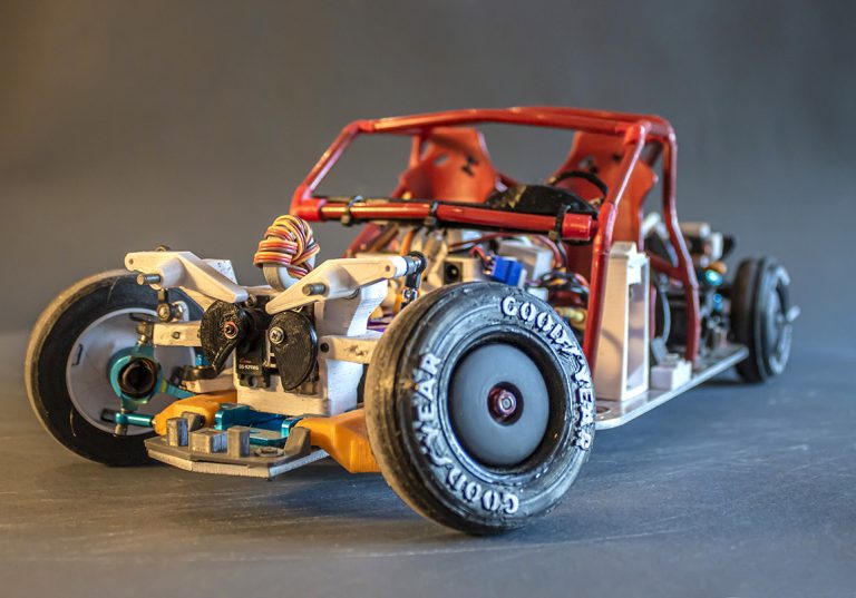 Active Suspension in an R/C Car? One Hobbyist's YearLong Journey from