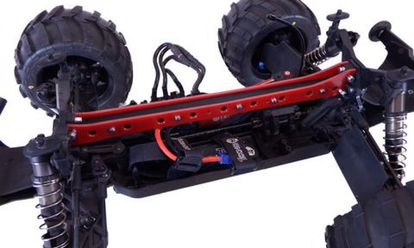 T-Bone Racing’s T2T Upper Chassis Brace for the Tekno MT410 Monster Truck