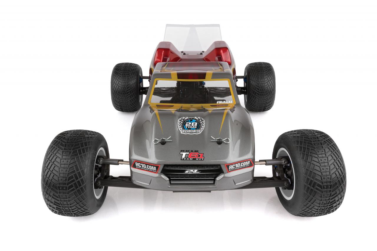 全国無料人気TEAM ASSOCIATED 1/10 RC10 T6.1D Team Kit メカ無し RCパーツ ラジコン アソシ ヨコモ アソシエイテッド 電動2WD 中古品 シャーシ