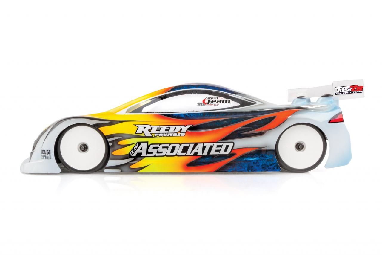 Team Associated RC72 Touring Car Kit - Side