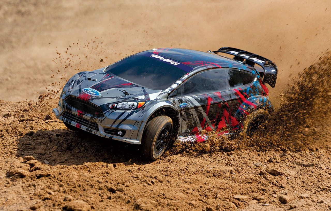 Traxxas Fiesta ST Rally - Digging in the Dirt