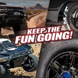 Upgrade Time: Save 20% on Traxxas Bodies, Tires, and Wheels