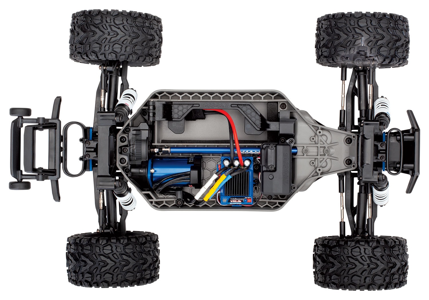 Traxxas Rustler 4x4 VXL - Chassis Top