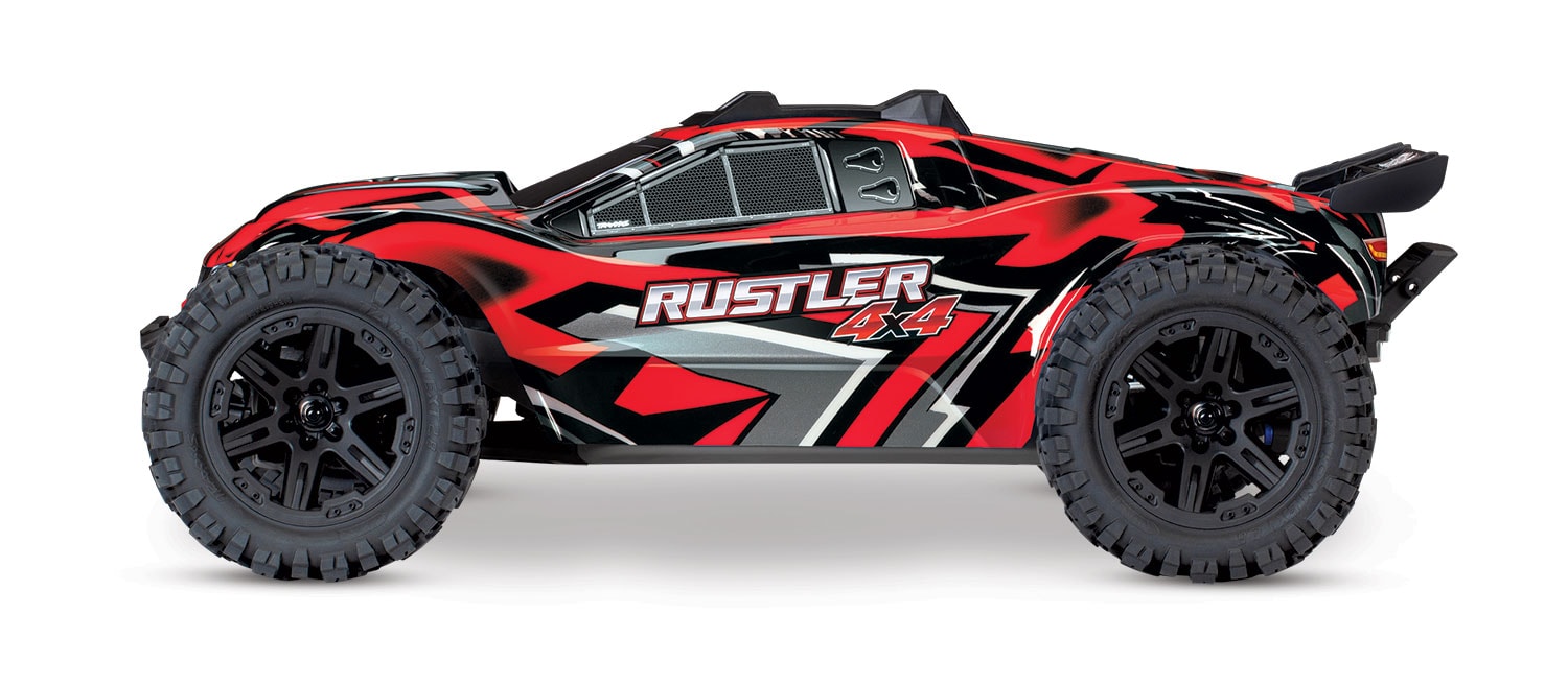 Traxxas Rustler 4x4 with Titan Power - Side