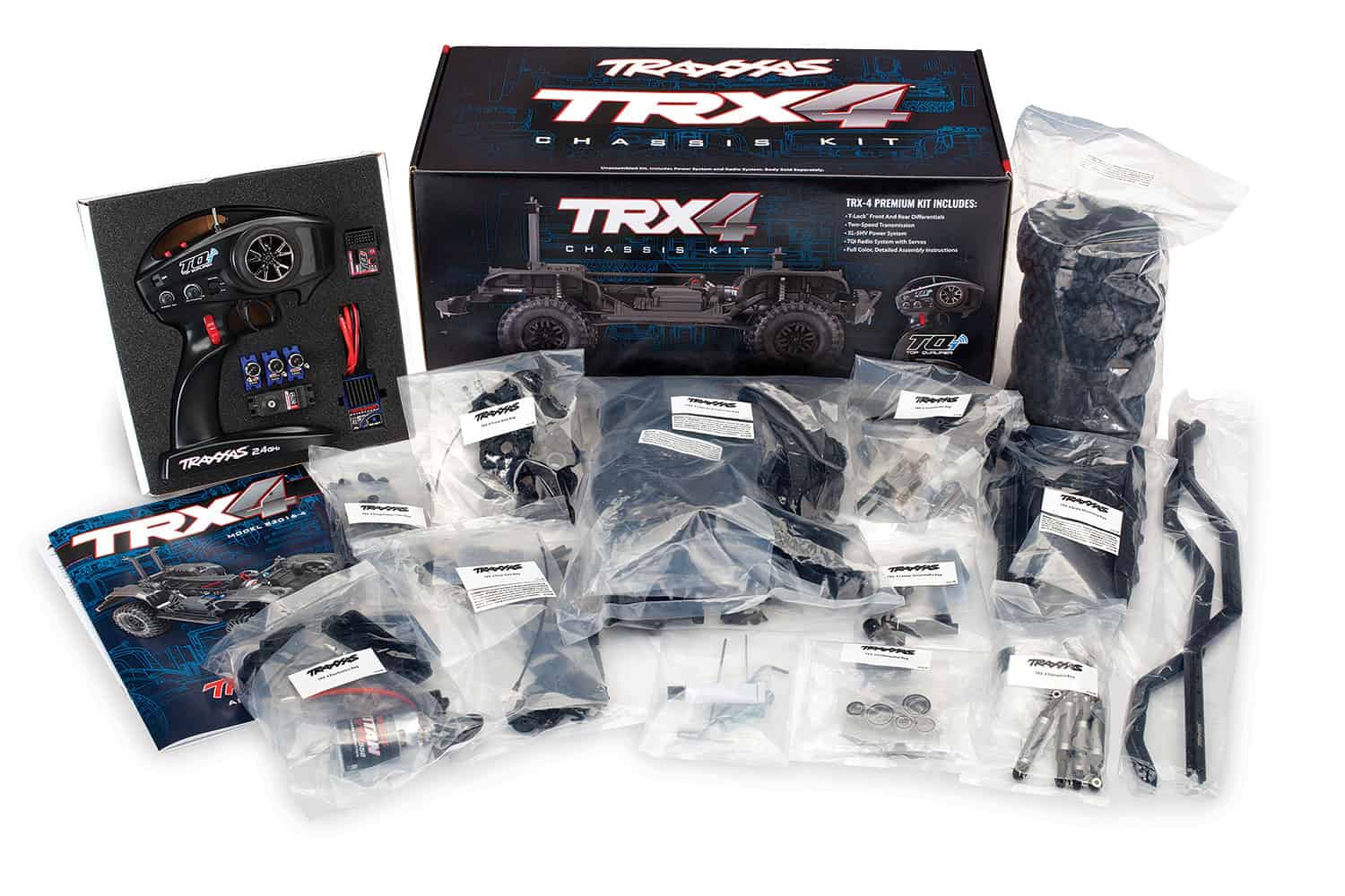 Traxxas TRX-4 Assembly Kit - What's Included