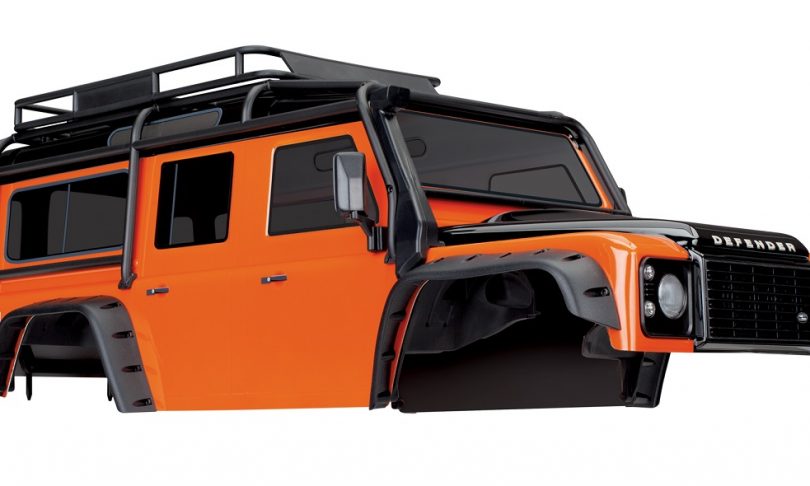 Traxxas TRX-4 Land Rover Defender “Adventure Orange” Body
