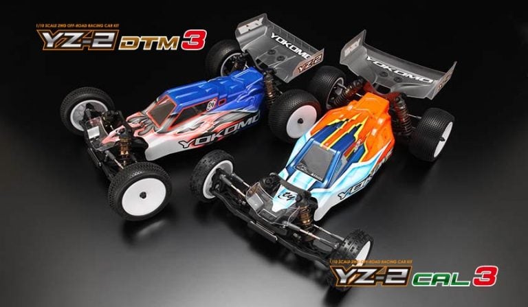 Yokomo YZ-2 DTM3 & YZ-2 CAL3 1/10-scale Competition Buggies | RC Newb