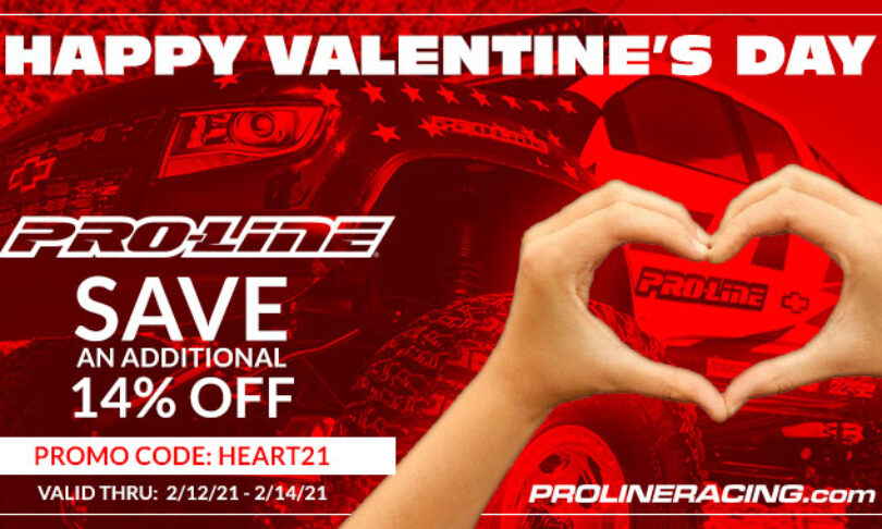 Show Your R/C Car Some Love (for Less) During Pro-Line’s Valentine’s Day Sale