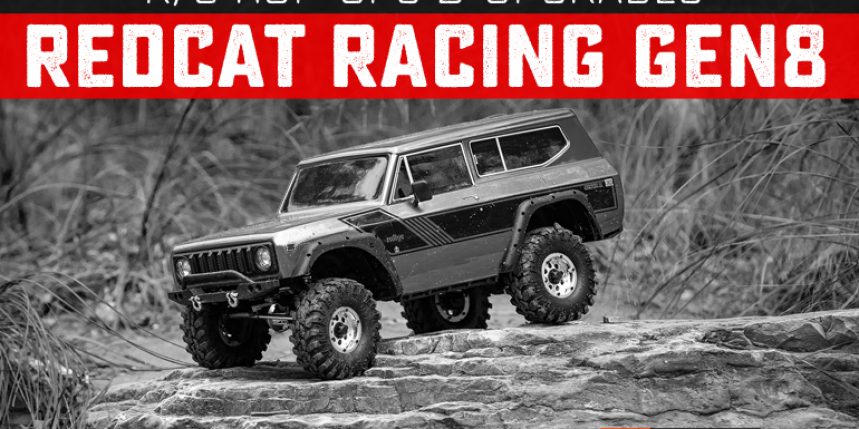 Upgrades and Hop-ups for the Redcat Racing GEN8 Scout II and GEN8 P.A.C.K.
