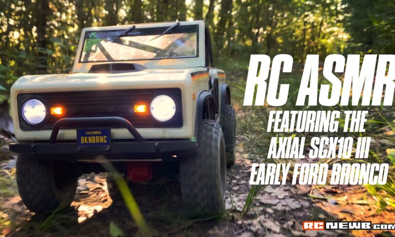 R/C ASMR avec l'Axial SCX10 III Early Ford Bronco [Video]