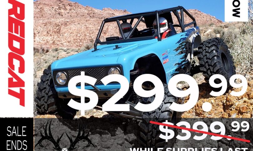 Save 25% on the Wendigo Rock Racer During Redcat’s Fall Sale