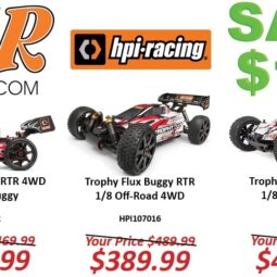 Save Over $100 on HPI Trophy Series Models at HRP