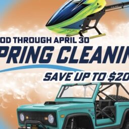 Sweep Up $200 in Savings During Tower Hobbies’ Spring Cleaning Sale