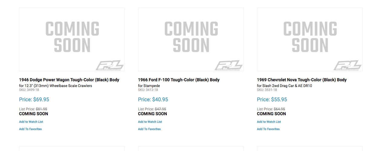 Pro-Line What's New - May 2020